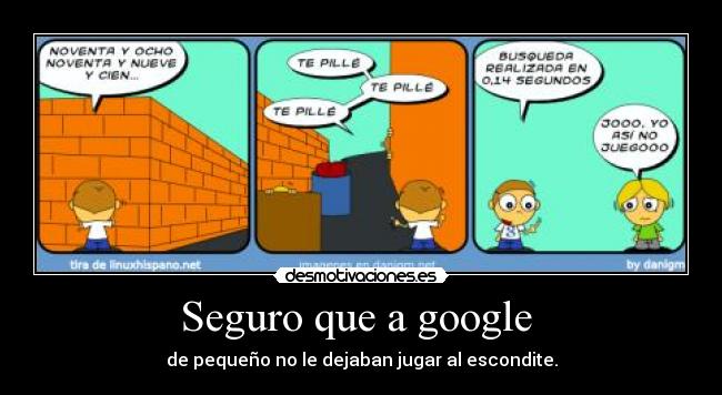 Seguro que a google  - 