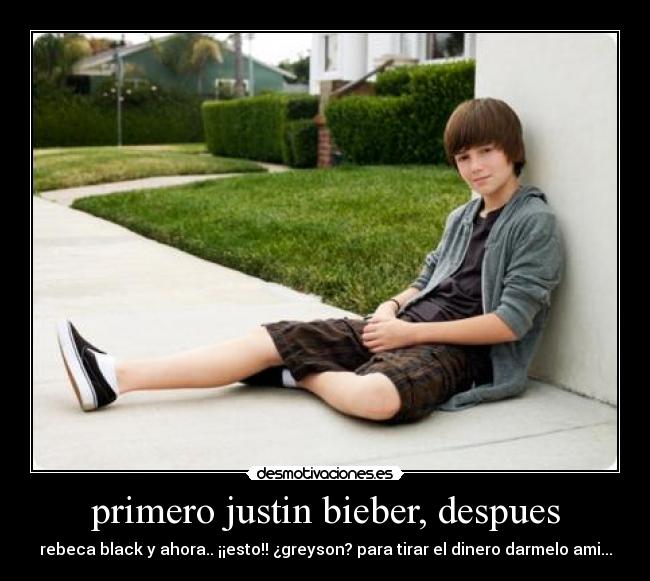 primero justin bieber, despues - 