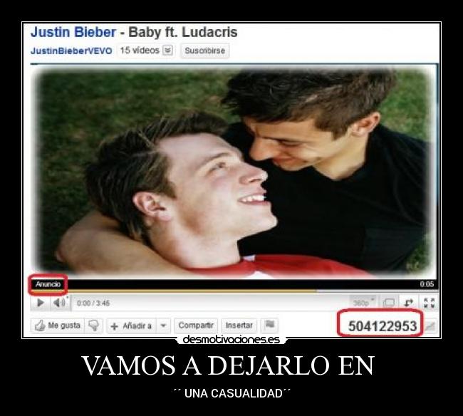 VAMOS A DEJARLO EN  - 