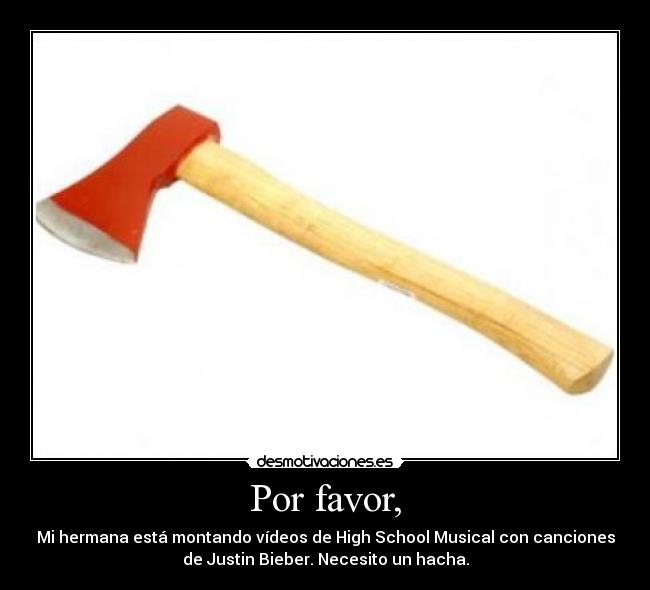 Por favor, -