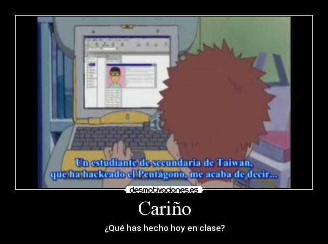 carteles carino que has hecho clase hackear pentagono firale desmotivaciones