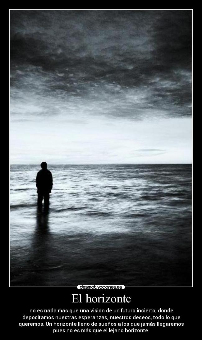 carteles horizonte desmotivaciones