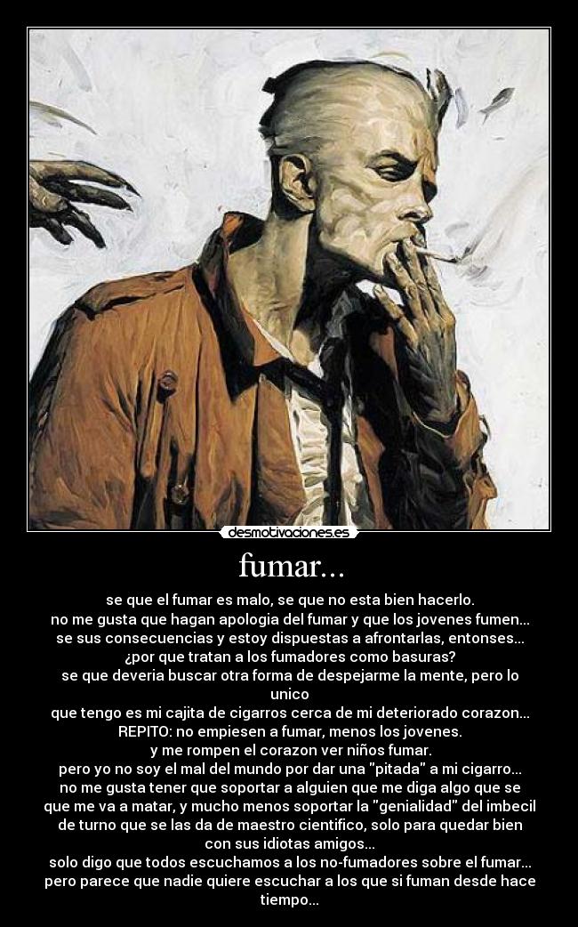 fumar... -