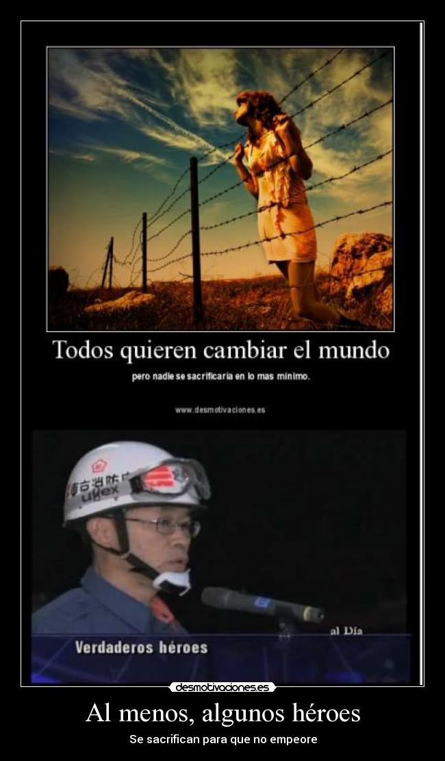 Al menos, algunos héroes - 