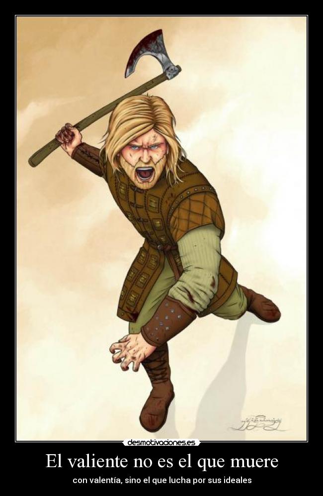 carteles valiente desmotivaciones