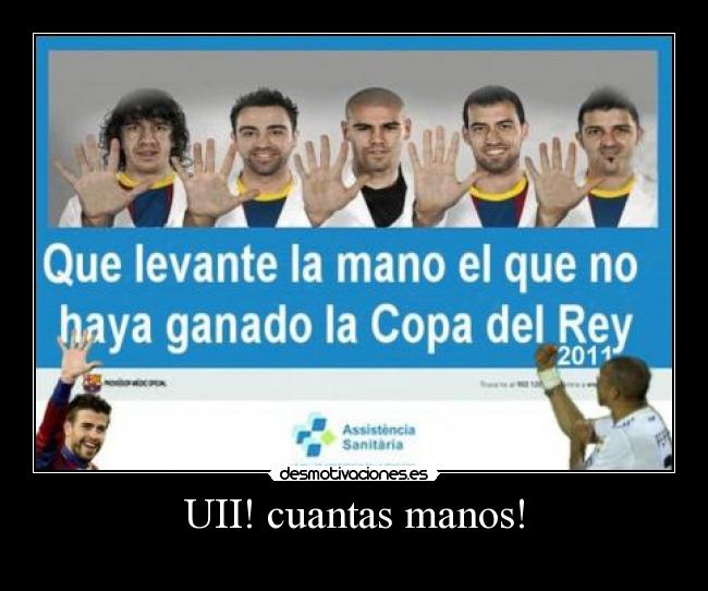 UII! cuantas manos! - 