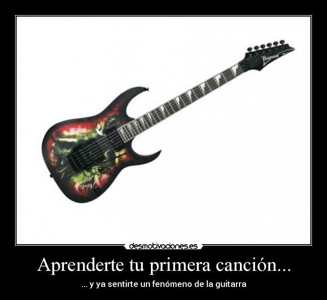 Aprenderte tu primera canción... -