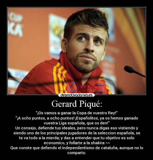 Gerard Piqué: - 