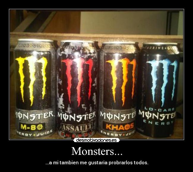 Monsters... - 