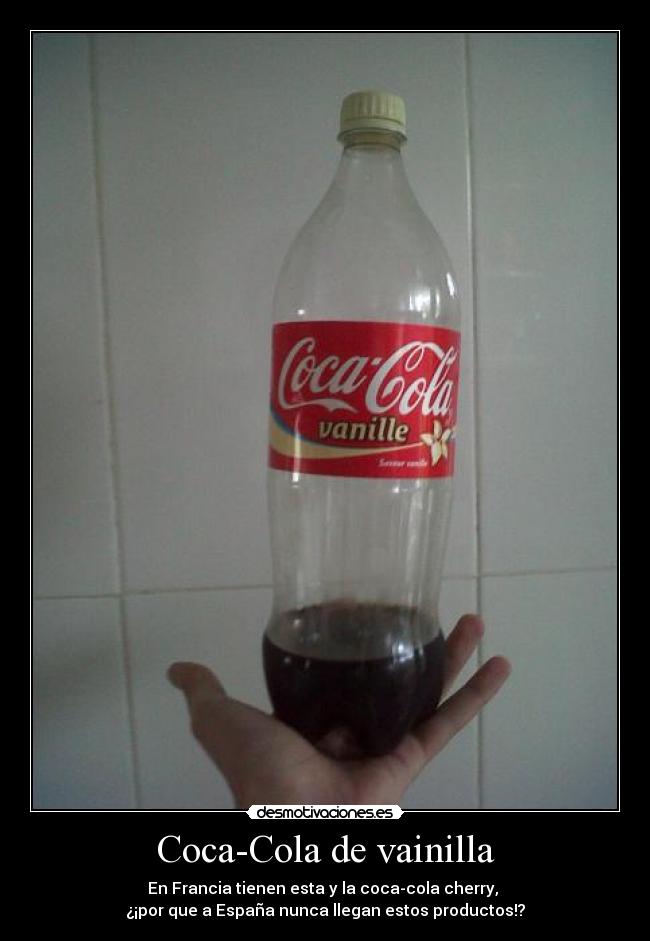 Coca-Cola de vainilla - 