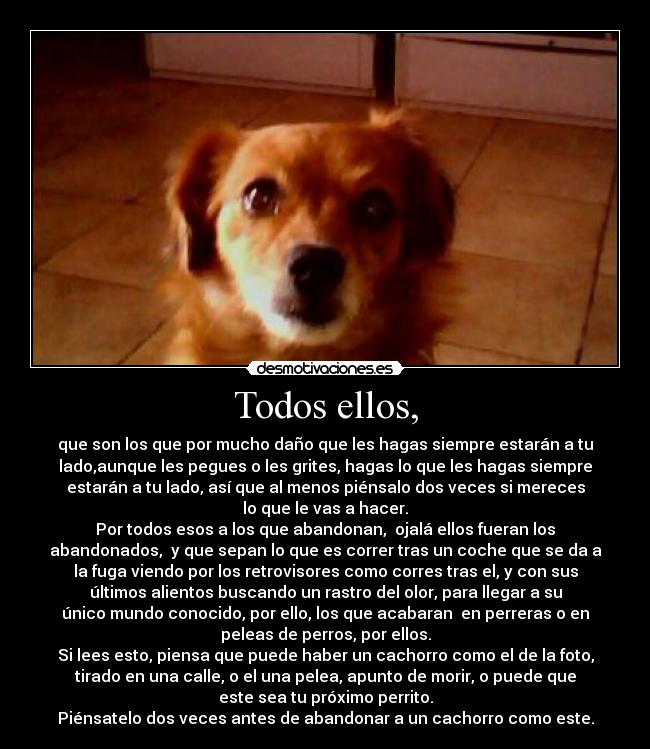 Todos ellos, - 