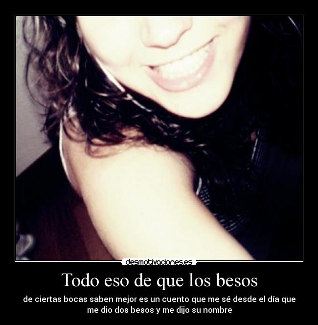 carteles besos besos desmotivaciones