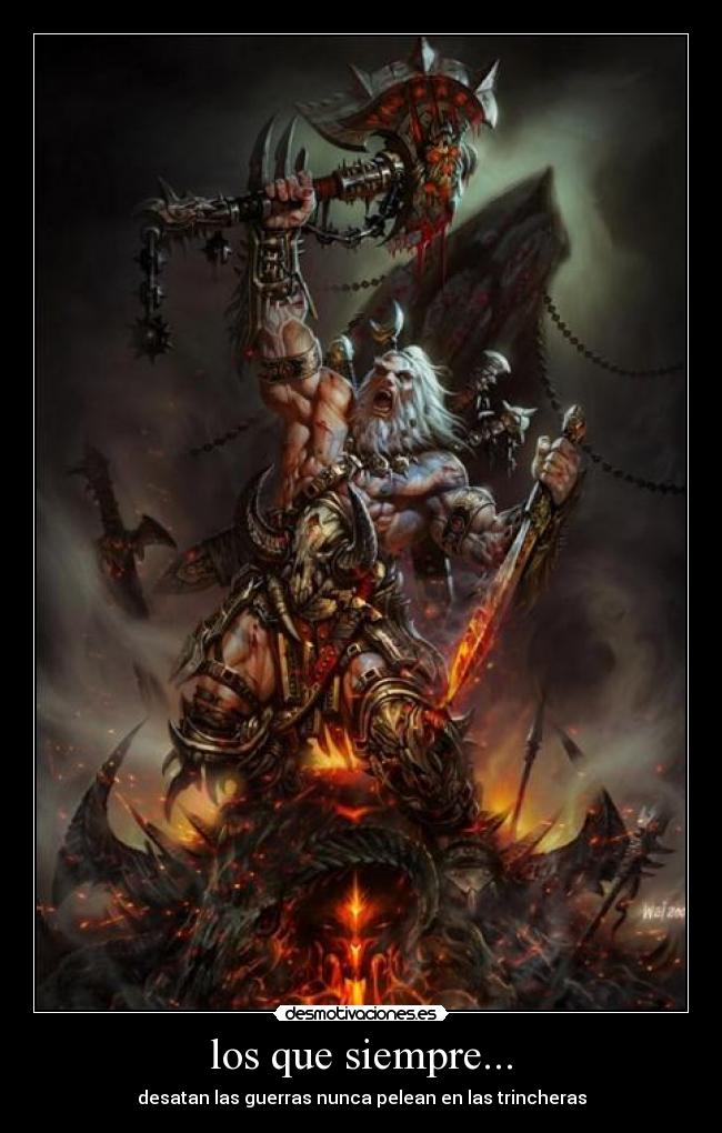 los que siempre... - 