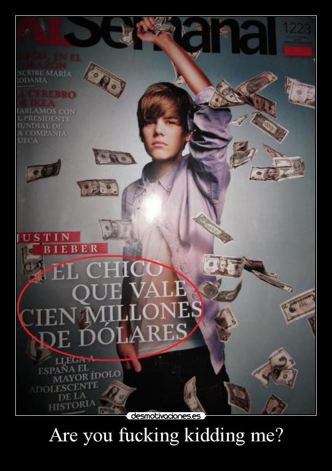 Are you fucking kidding me? - 