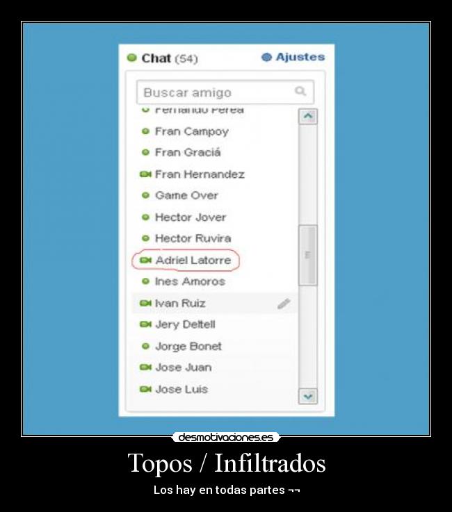 Topos / Infiltrados -