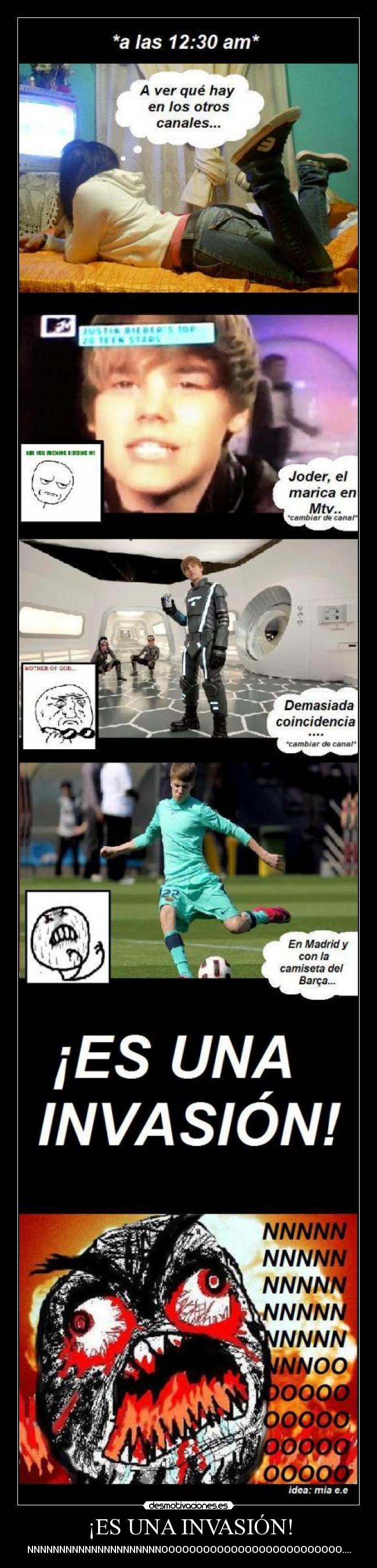 ¡ES UNA INVASIÓN! -