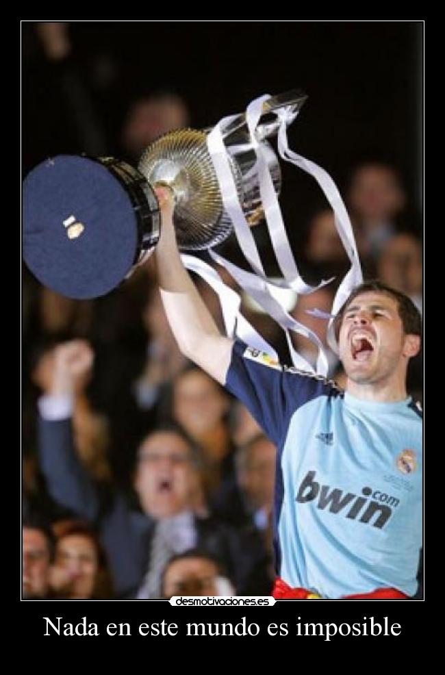 Nada en este mundo es imposible -