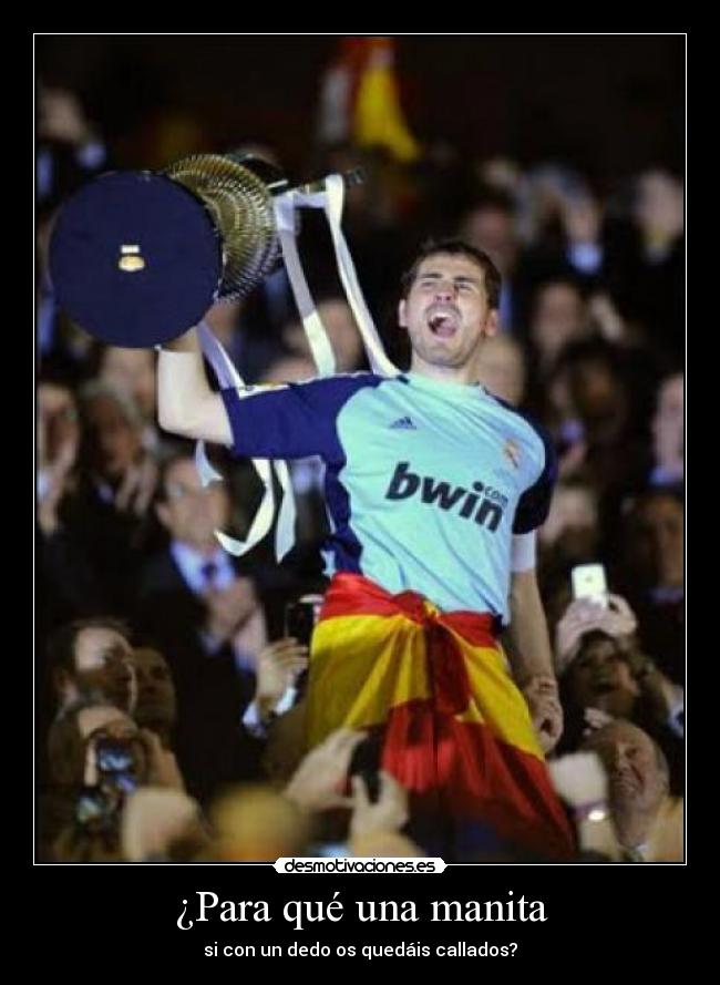 ¿Para qué una manita -