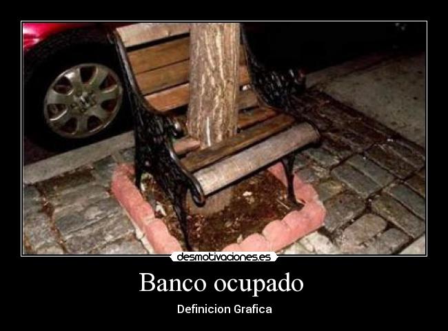 Banco ocupado - Definicion Grafica
