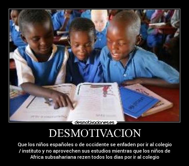 DESMOTIVACION -