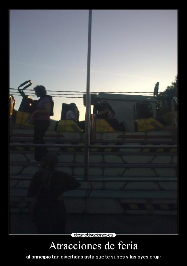 Atracciones de feria -