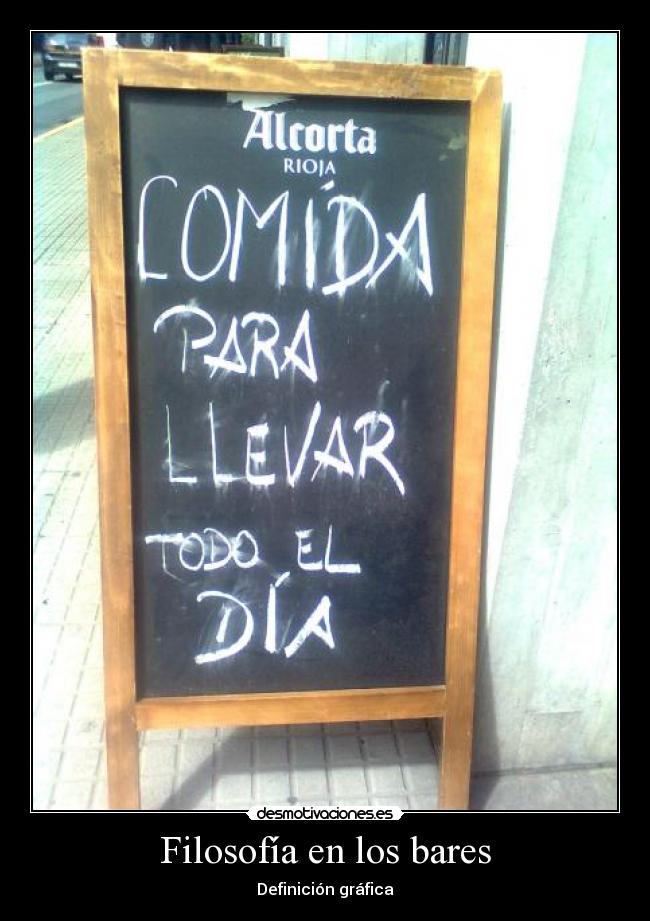 Filosofía en los bares - 