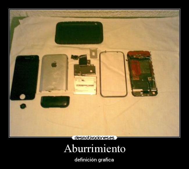 Aburrimiento - definición grafica