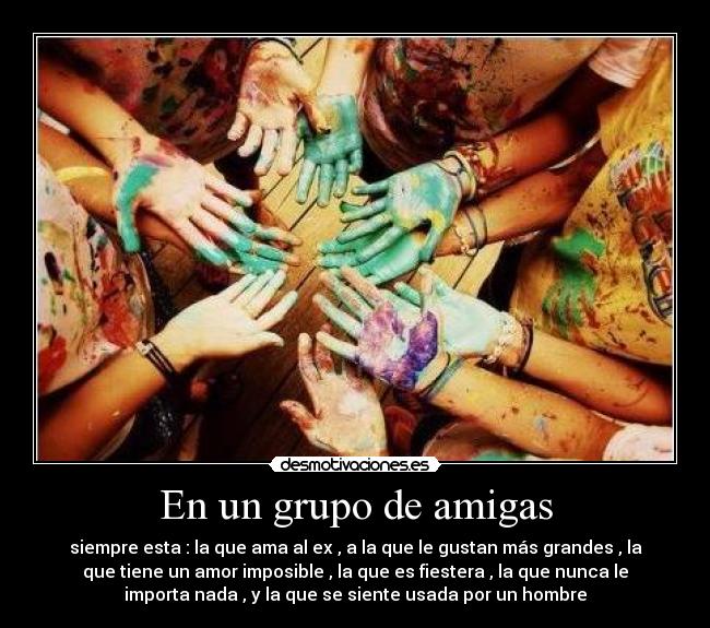 En un grupo de amigas - 