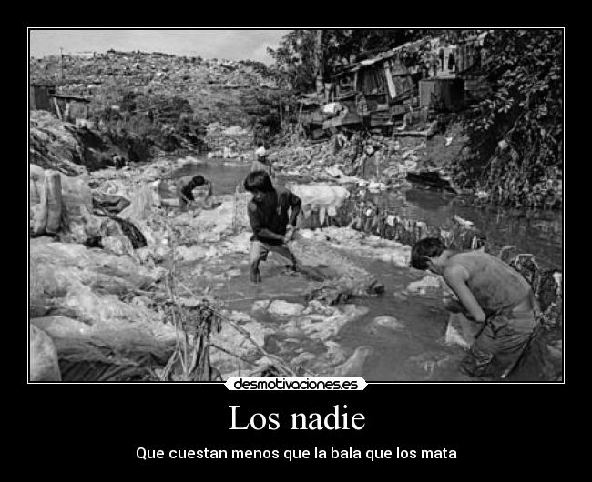 Los nadie -