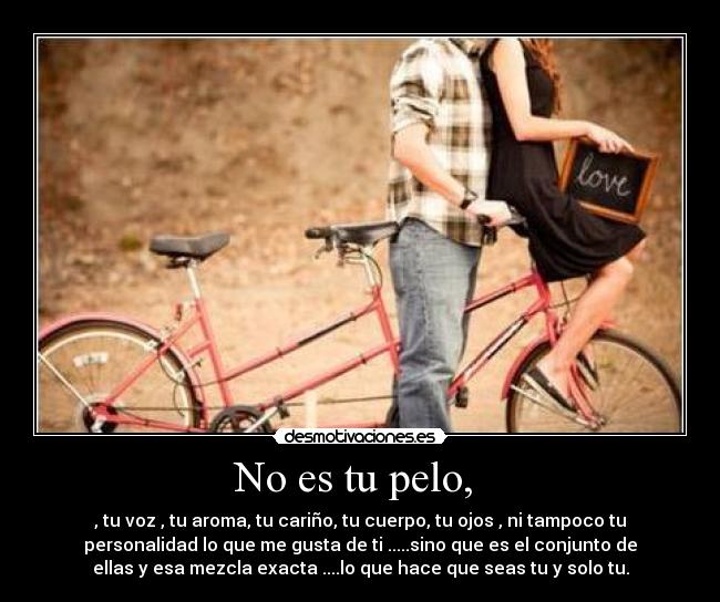 No es tu pelo,  - 