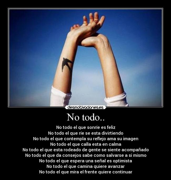 No todo.. - 