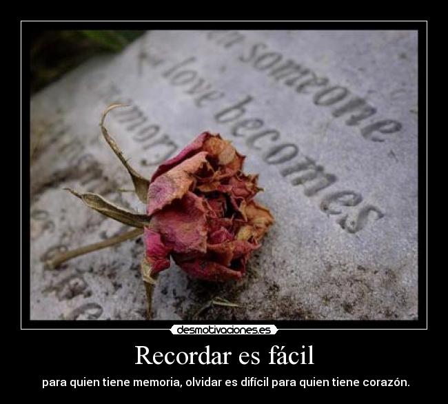 Recordar es fácil - 