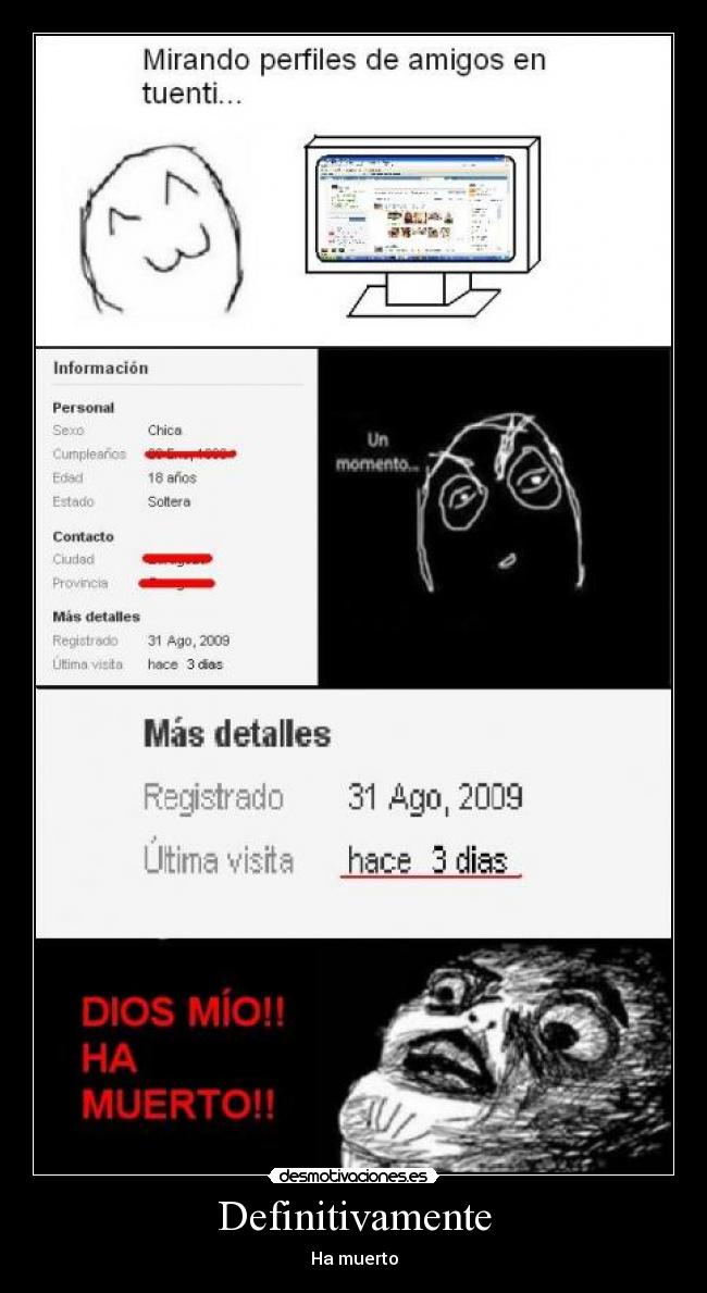 Definitivamente - Ha muerto