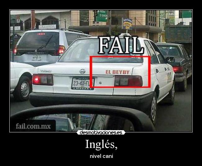 Inglés, -