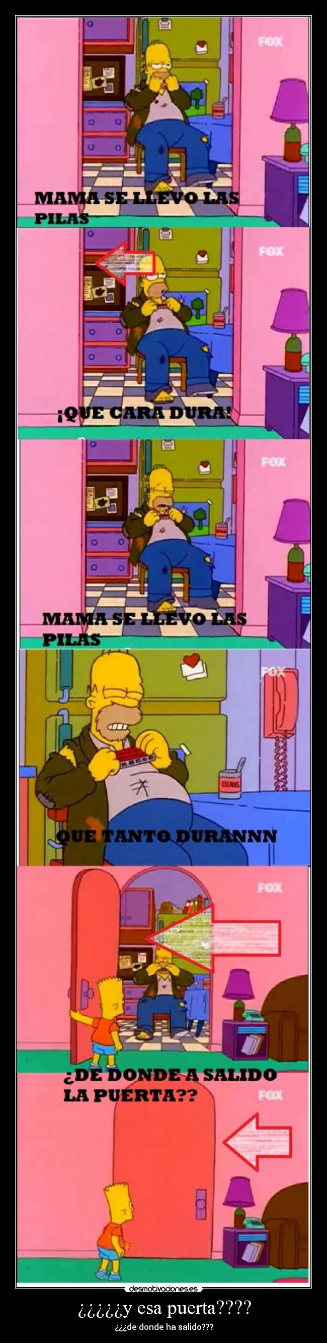 ¿¿¿¿¿y esa puerta???? -