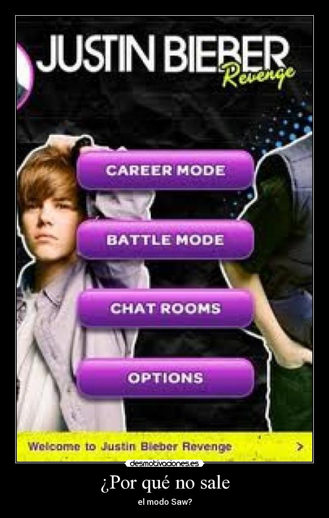 ¿Por qué no sale - el modo Saw?