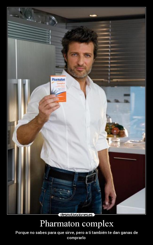 Pharmaton complex - Porque no sabes para que sirve, pero a ti también te dan ganas de comprarlo 