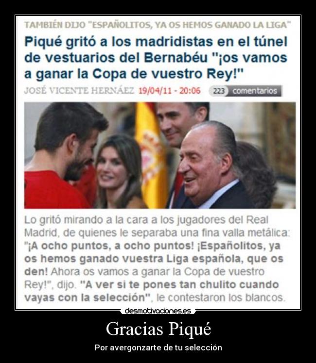 Gracias Piqué - 