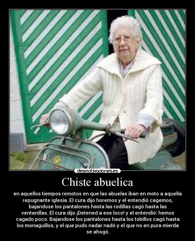 Chiste abuelica -