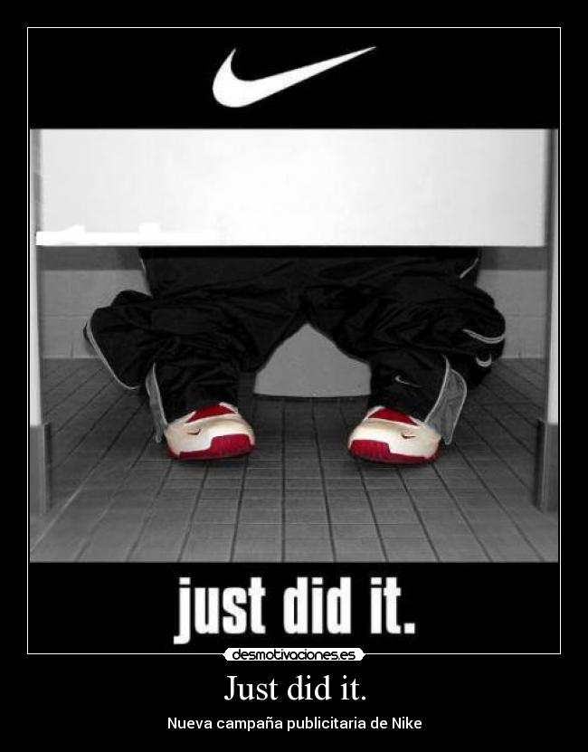 Just did it. - Nueva campaña publicitaria de Nike