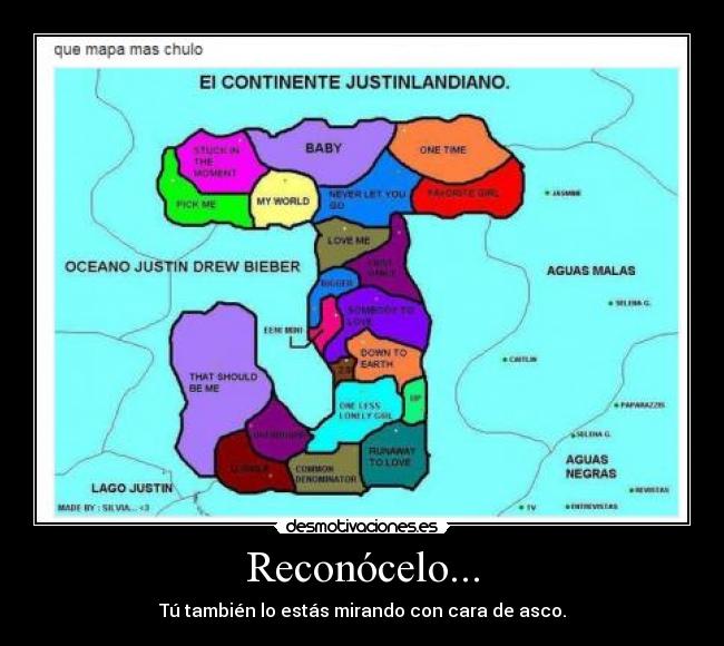 Reconócelo... - Tú también lo estás mirando con cara de asco.