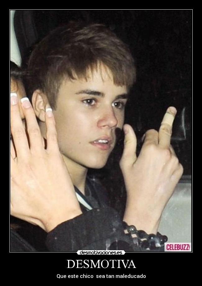 DESMOTIVA - Que este chico  sea tan maleducado