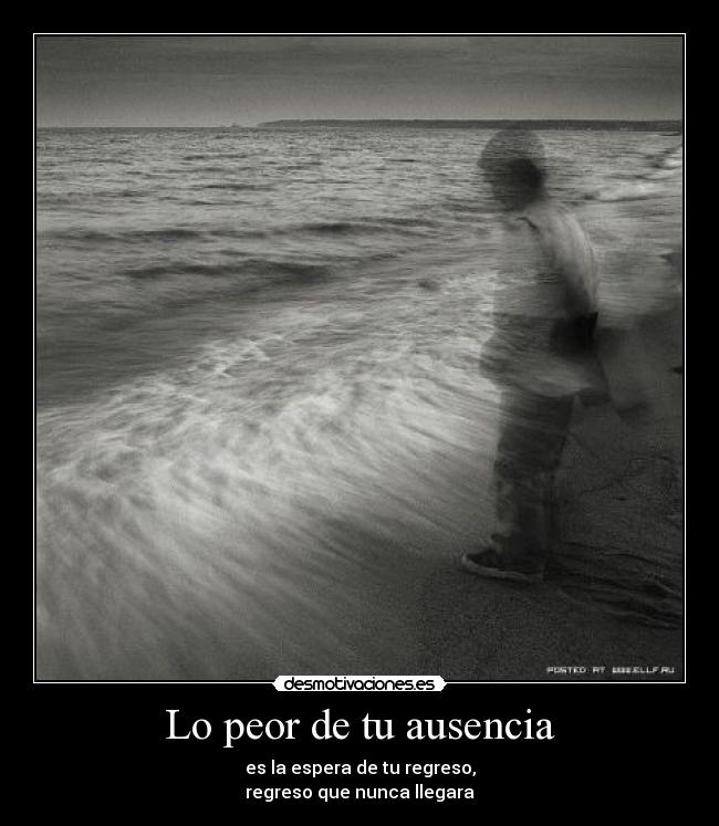 carteles ausencia ausencia desmotivaciones