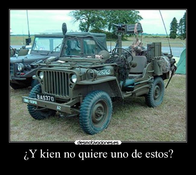 ¿Y kien no quiere uno de estos? -