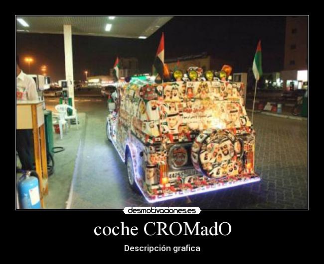 coche CROMadO - Descripción grafica