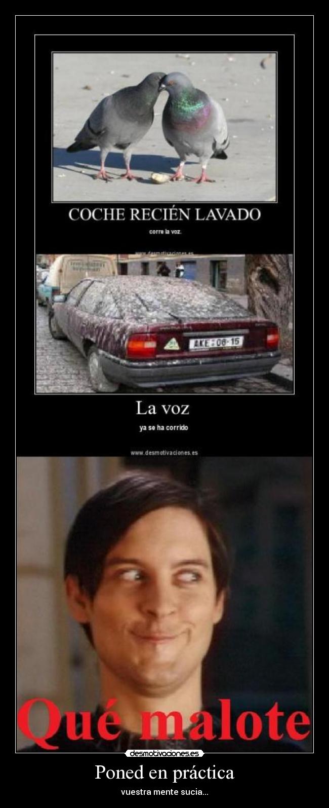 Poned en práctica -