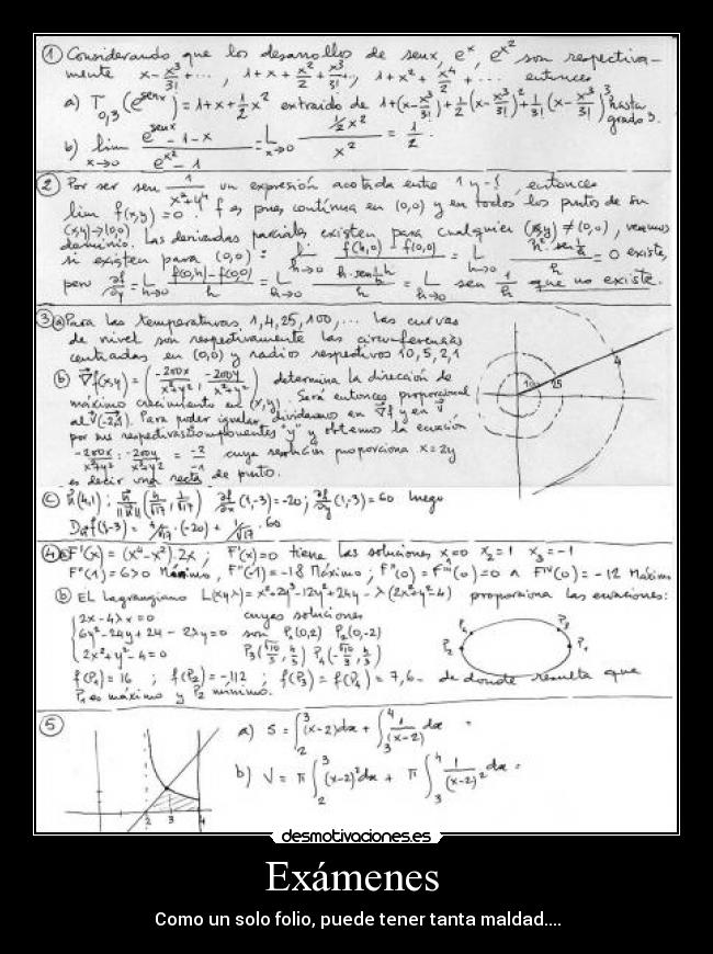 Exámenes  - 