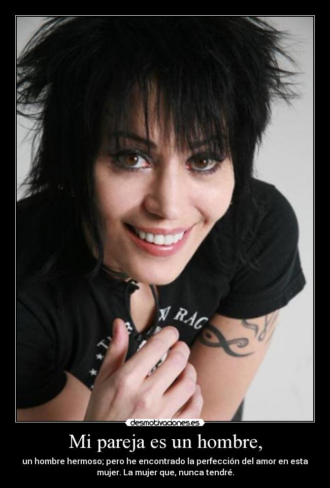 Mi pareja es un hombre, -