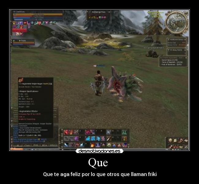 Que - Que te aga feliz por lo que otros que llaman friki