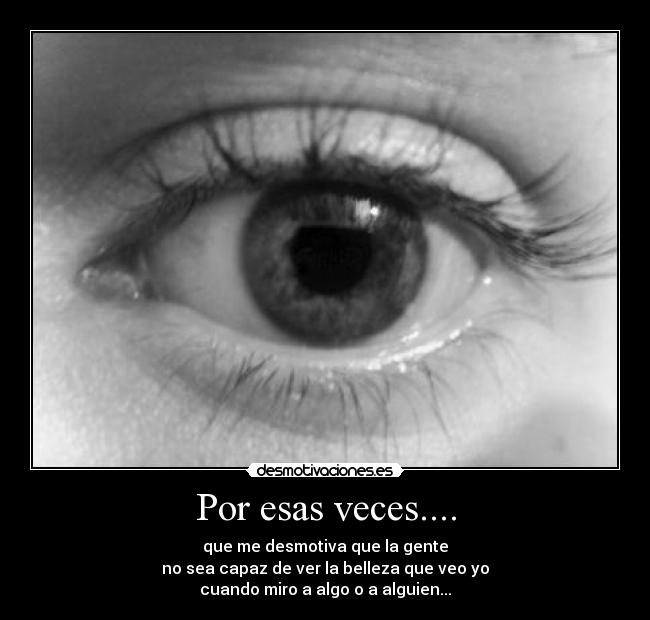 Por esas veces.... - 